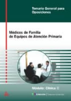 medicos de familia de equipos de atencion primaria: modulo clinic a ii-9788466529914