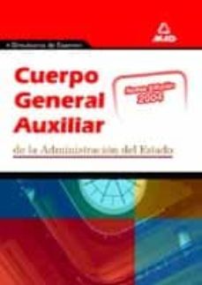 simulacros de examen del cuerpo general auxiliar de la administra cion del estado-9788466534314