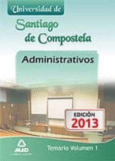 administrativos de la universidad de santiago de compostela. temario-fernando martos navarro-9788467692914