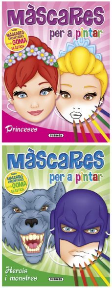 mascares per a pintar (2 titols)-9788467751314