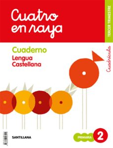 lengua cuatro raya 2º educacion primaria cuaderno 3 cuadricula ed 2019 cast.-9788468057514