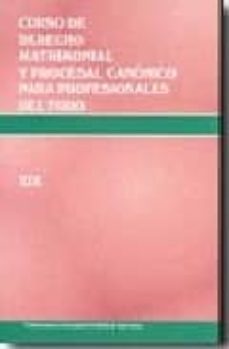 curso de derecho matrimonial y procesal canonico para profesional-9788472998414