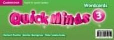 quick minds level 3 wordcards spanish edition-9788483234914