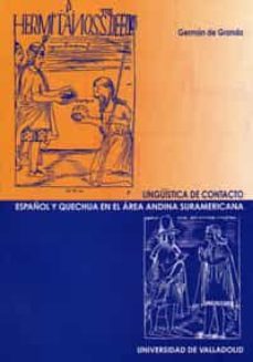 linguistica de contacto: español y quechua en el area andina sura mericana-9788484481614