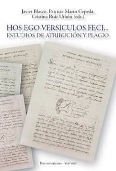 hos ego versiculos feci... estudios de atribucion y plagio-9788484895114