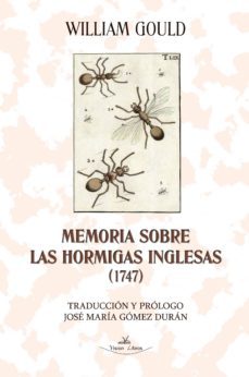 memoria sobre las hormigas inglesas (1747) (ebook)-9788490113714