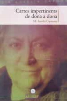cartes impertinents de dona a dona-maria aurelia capmany i farnes-9788490346914