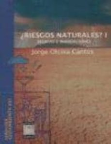 ¿riesgos naturales? i: sequias e inundaciones-jorge olcina cantos-9788493482114