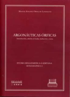 argonauticas orficas-manuel sanchez ortiz de landaluce-9788496274914