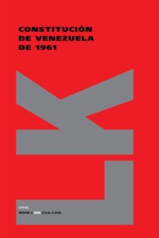 constitucion de venezuela de 1961-9788496428614
