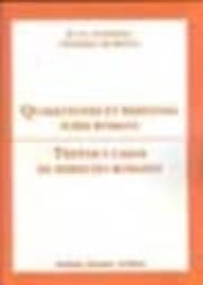 quaestiones et responsa iuris romani: textos y casos practicos de derecho romano-9788498493214