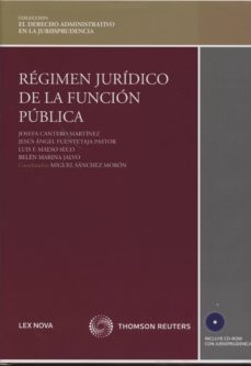 regimen juridico de la funcion publica-9788498984514