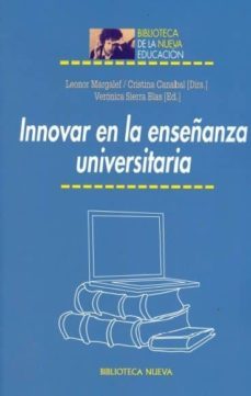 innovar en la enseñanza universitaria-leonor margalef-cristina canabal-9788499400914