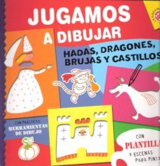 jugamos a dibujar: hadas, dragones, brujas y castillos-9788877033314