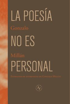 la poesía no es personal (ebook)-gonzalo millán-9789569974014