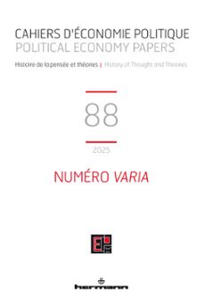 cahiers d'economie politique / political economy papers n88 : numero varia (ebook)-9791037044914
