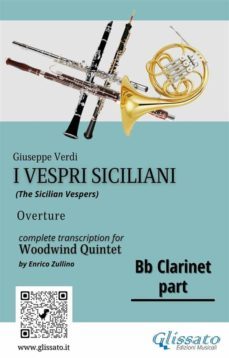 bb clarinet part of "i vespri siciliani" - woodwind quintet (ebook)-9791220860314