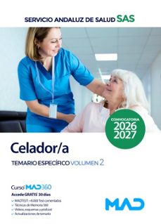 celador/a. temario especifico volumen 2. servicio andaluz de salud (sas)-9791370283414