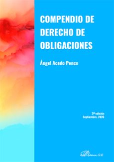 compendio de derecho de obligaciones-angel acedo penco-9791370475314