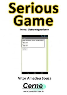 serious game tema: eletromagnetismo (ebook)-vitor amadeu souza-3410002255624
