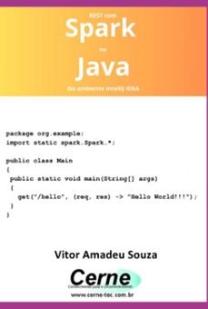 rest com spark no java no ambiente intellij idea (ebook)-vitor amadeu souza-3410006264424
