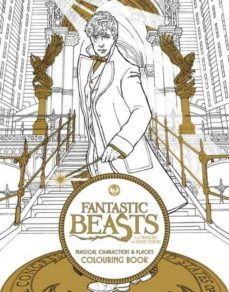 fantastic beasts and where to find them: magical characters and places colouring book-9780008204624
