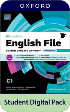 english file 5th edition c1. student s book and workbook and digital with key pack-9780194147224