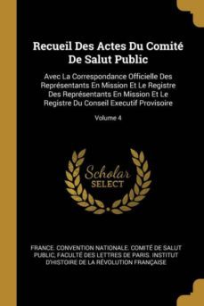recueil des actes du comite de salut public-9780270940824