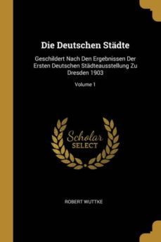 die deutschen stadte-9780274445424