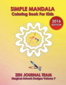 simple mandala coloring book for kids-9781682122624