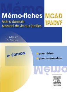 memo-fiches mcad/tpadvf (ebook)-elisabeth creteur-jacqueline gassier-9782294745324