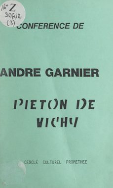 pieton de vichy (ebook)-andre garnier-9782307644224