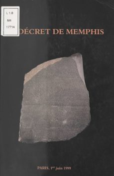le decret de memphis (ebook)-dominique valbelle-9782402034524