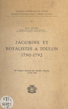 jacobins et royalistes a toulon, 1790-1792 (ebook)-9782402540124