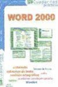 word 2000 (pc cuadernos tecnicos)-9782912954824