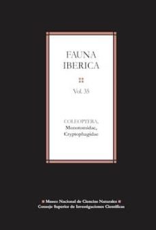 fauna iberica. vol. 35. coleoptera monotomidae, cryptophagidae (ebook)-9788400102524