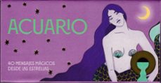 acuario. 40 mensajes magicos desde las estrellas-9788410101524