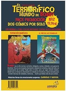 pack 2x1 el terrorifico mundo de bobby nº 2: tentacion diabolica / el pais de las pesadillas-9788412947724