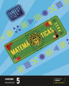 matemáticas 5º primaria cuaderno proyecto fanfest-9788414038024