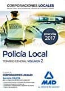 policia local. temario general volumen 2-9788414205624