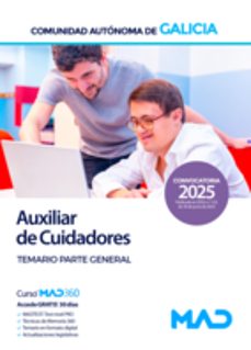 auxiliar de cuidadores. temario parte general comunidad autonoma de galicia-9788414298824