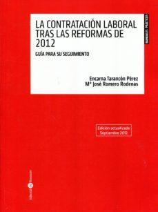 contratacion laboral tras las reformas de 2012-9788415000624