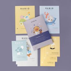 pack de 9 cuadernos rubio 6º primaria (+11 años)-9788417427924
