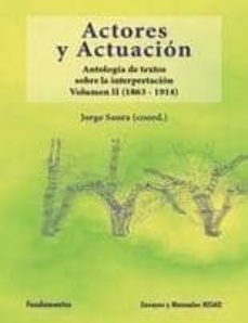 actores y actuacion 2-jorge saura-9788424510824