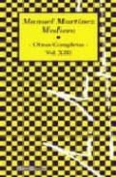 obras completas (vol. 13)-manuel martinez mediero-9788424511524