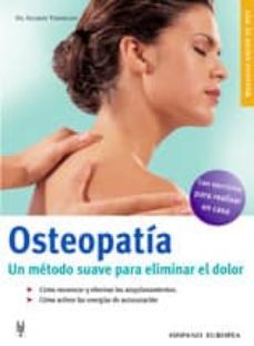 osteopatia: un metodo suave para eliminar el dolor-siegbert tempelhof-9788425515224