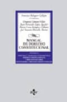 manual de derecho constitucional (vol. ii): derechos y libertades fundamentales. deberes constitucionales y principios rectores. instituciones y organos constitucionales (2ª ed.)-9788430945924