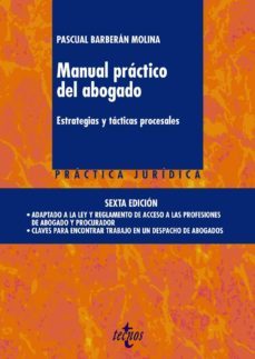manual practico del abogado: estrategias y tacticas procesales-pascual barberan molina-9788430961924