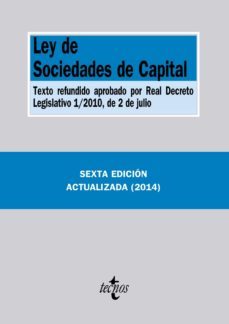 ley de sociedades de capital (6ª ed.)-9788430962624