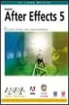 after effects 5 (incluye cd-rom) (diseño y creatividad)-9788441512924